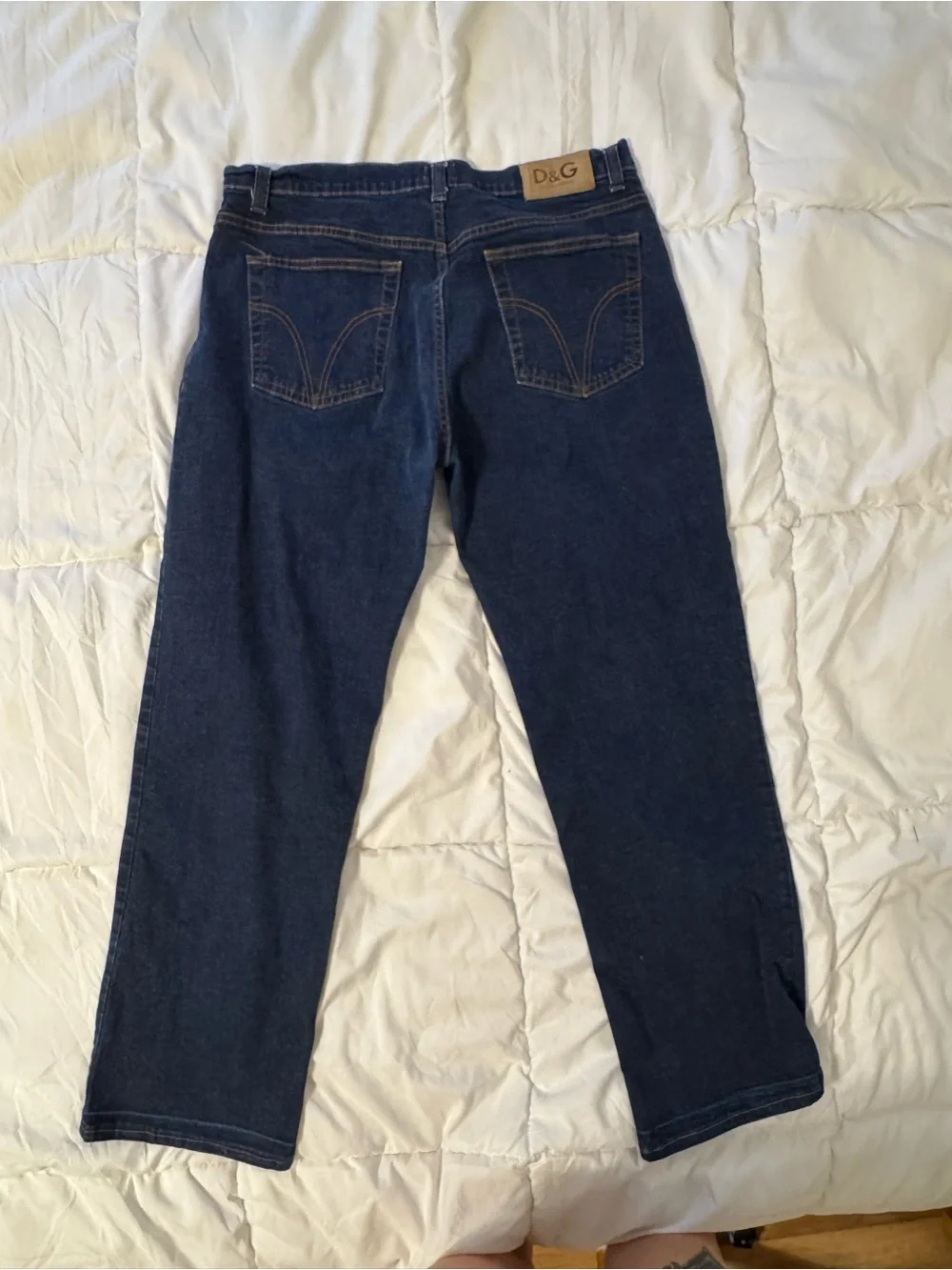 Vintage D&G Dark Wash Bootcut Jeans Men’s 34